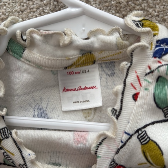 Set of girls Hanna Andersson winter themed dresses - Picture 3 of 5